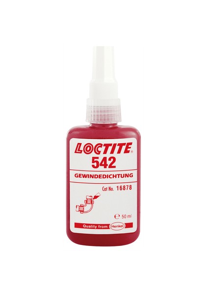 542 Orta Mukavemetli Dişli Bağlantı Sızdırmaz 50 Ml