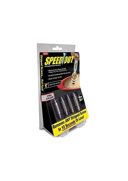 Speed Out Hasar Görmüş Vida Çıkarıcı