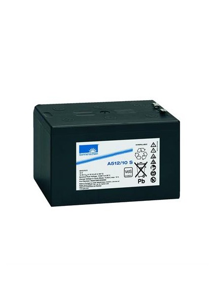 A512/10 S* 12 Volt 10 Amper Solar Jel Akü