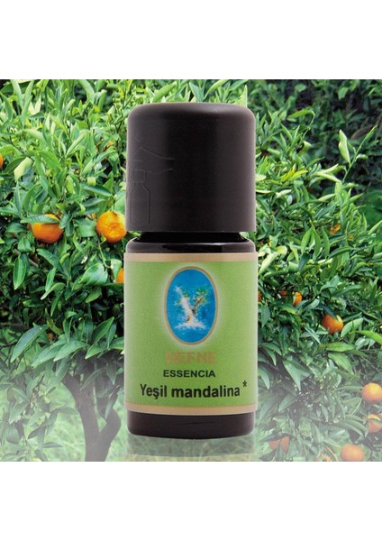 Nuka Defne Yeşil Mandalina Yağı 5 Ml Aromatik Cilt Bakım Masaj