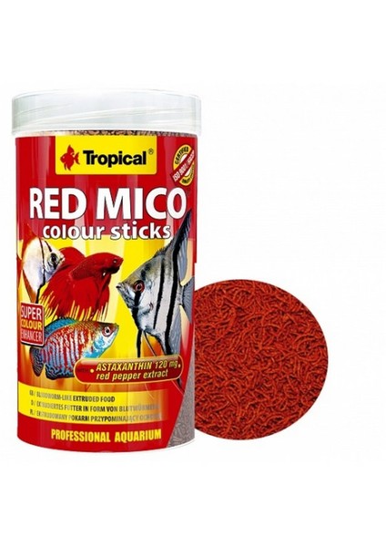 63554 Red Mıco Colour Stıcks 80 Gr. 250 Ml.