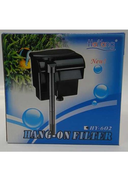 Haiyang Hy-602 Şelale Filtre 250L/H W:3,5 Watt