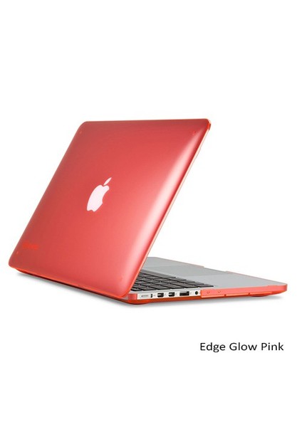 SmartShell Macbook Pro 13" Koruma Kılıf Edge Glow Pink