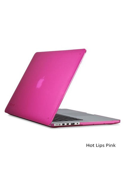 Smartshell Macbook Pro Retina 15" Koruma Kılıf - Hot Lips Pink