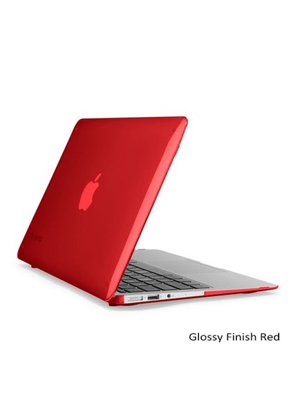 SmartShell Macbook Air 11" Koruma Kılıf Glossy Finish Red