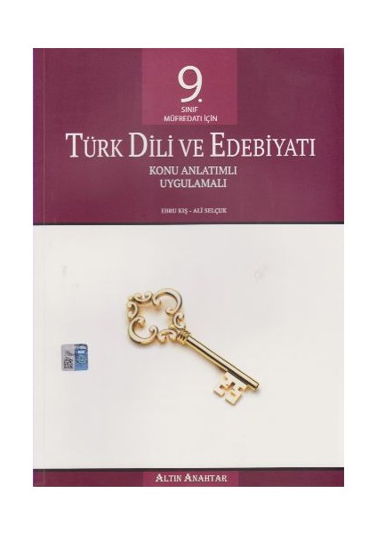 9. Sınıf Türk Dili Ve Edebiyatı Konu Anlatımlı Uygulamalı - Ali Selçuk