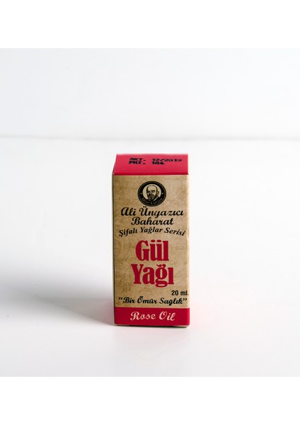 Gül Yağı 20 cc (gül yağı içeriği 8 de 1)