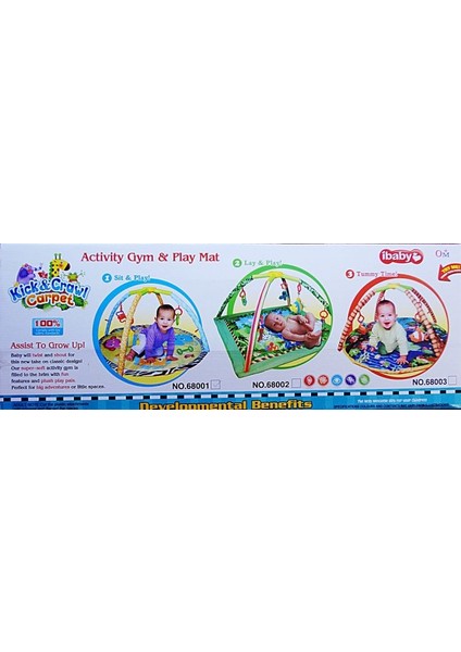 İbaby Bebek Oyun Halısı