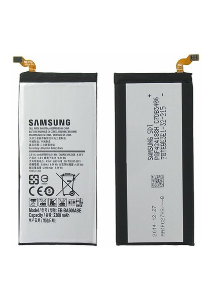 Samsung Galaxy A5 EB-BA500ABE Batarya 2300 mAh