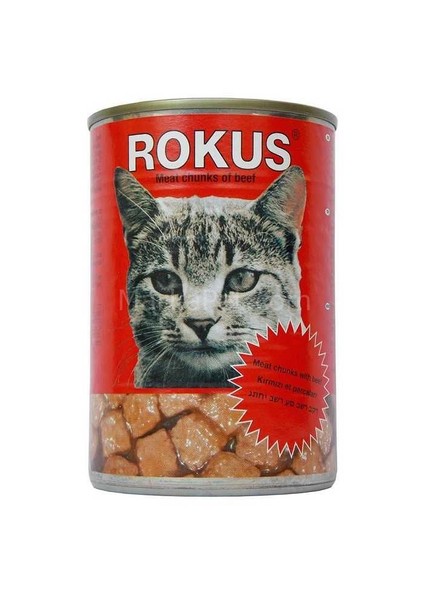 Biftekli Kedi Konserve Mama 410 gr