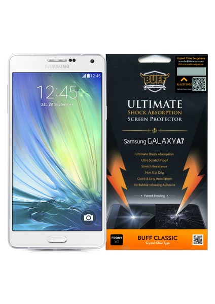 Buff Galaxy A7 Ekran Koruyucu Film Çizilmez