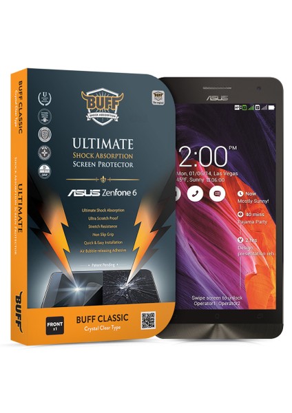 Buff Zenfone 6 Tpu Ekran Koruyucu Jelatin
