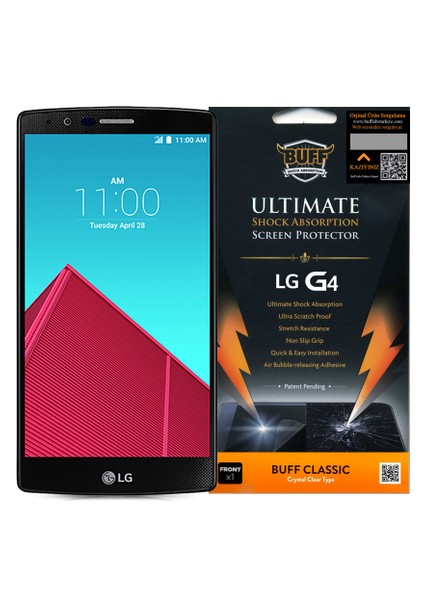 Buff Lg G4 Ekran Koruyucu Film Garantili