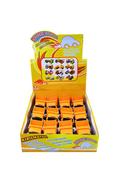 Birlik 308D-A Mini Sürtmeli Sarı Damperli Kamyon