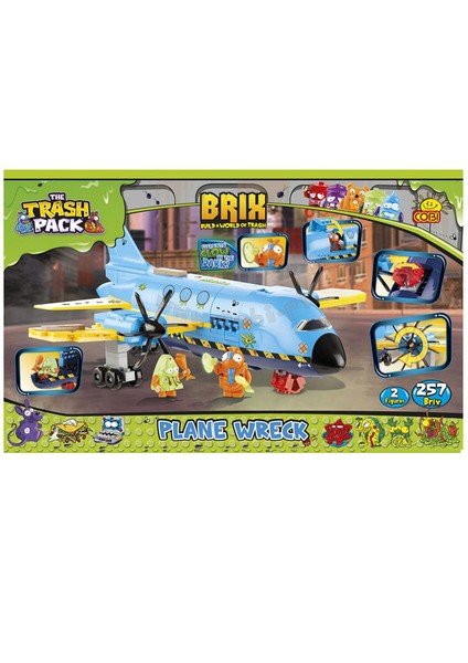 6262 Ttp Wrecked Plane 257 Parça