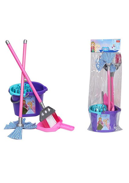 121-Buzlar Ülkesi Pvc Temizlik Seti Seti