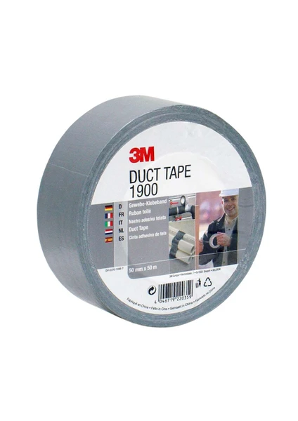 1900 Tamir Bandı Duct Tape 3900 50Mmx50Mt Gri