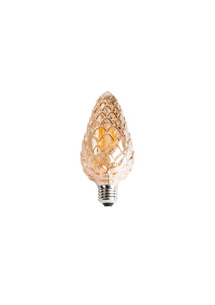 6W Led Rustik Filamanlı Ampul E27 Amber