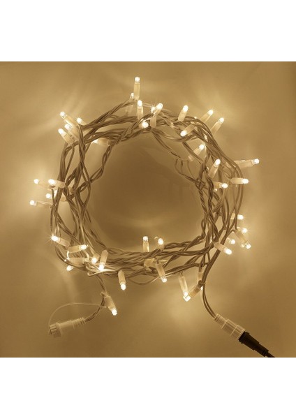 Günışığı Yılbaşı Süsü Eklemeli 10Mt 100 Ledli