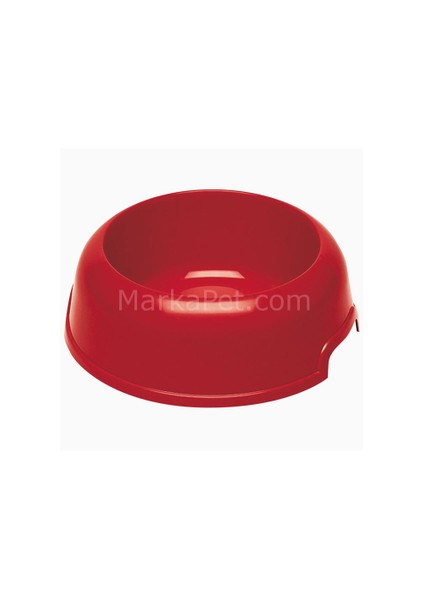 Party 4 Kalın Kaymaz Köpek Mama Su Kabı Kırmızı 0.3 Lt.