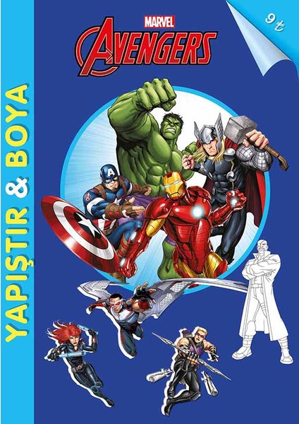 Marvel Avengers: Yapıştır Boya