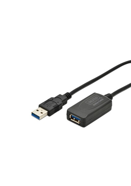 Digitus Usb 3.0 Uzatma Kablosu, Usb A Erkek / A Dişi, 5 Metre