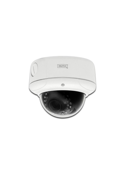 Digitus Plug & View Optidome Pro, Wireless 11N, 1920 X 1080 Piksel, 2 Megapiksel, Gece & Gündüz Dış Mekan Dome Tipi Ip Kamera, Poe, Ik10 Vandal Korumalı, Infrared Özellik, H.264, Dahili 2Gb Ha