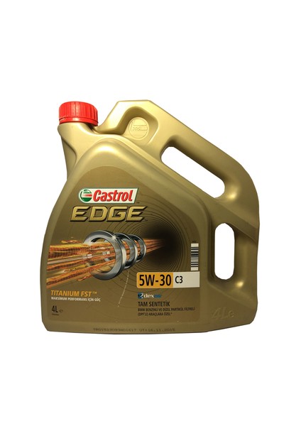 Edge Titanium FST 5W-30 C3 4 Litre Motor Yağı (Üretim Yılı: 2024)
