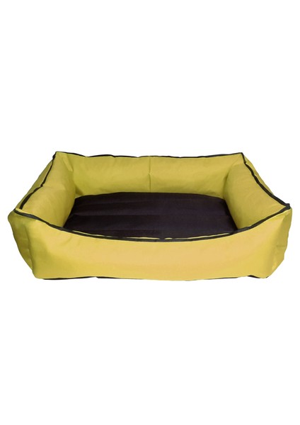 Su Geçirmez Kedi-Köpek Yatağı No: 5 90x100x15 Sarı