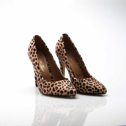 Modabuymus Leopar Bayan Stiletto Ayakkabı Modabuymus Leopar Bayan Stiletto Ayakkabı