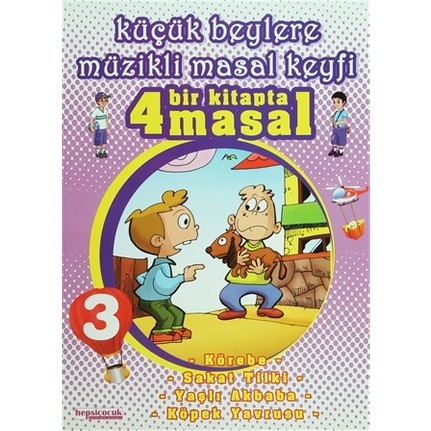 Kucuk Beylere Muzikli Masal Keyfi 8 Kitap 2 Cd Gunluk Kitabi