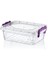 Plastik 2Lt Dikdörtgen Multi Box Saklama Kabı 6 lı(21112) 1