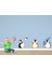 Penguenler Pilajda Duvar Sticker 1
