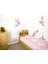 Pembe Periler Duvar Sticker 1