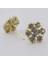 Küpe Kar Tanesi 1,05 Gram 14 Ayar Altın 1