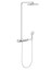 SmartControl 300 Termostatik Duş Bataryalı Borulu Duş Sistemi - 26250000 1