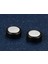 Unisex Mıknatıslı 8 mm. Siyah Çelik Küpe df22 5