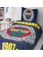 Fenerbahçe Marşlı Logo Tek Kişilik Ranforce Yatak Örtüsü - Desenli 2