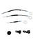 Nissan Primera P12 WP12 2001-2008 4/5 Kapı 80771AV601 İçin Elektrikli Ön Sol Cam Kriko Tamir Seti 2