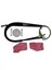 Skoda Superb MK2 B6 3T4 3T5 2008-2015 5-Kapı 3T0837401 İçin Elektrikli Ön Sol Cam Kriko Tamir Seti 1