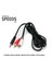 Ag-Srca03 3 Metre Siyah Stereo To Rca Kablo 1