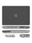 APPLE MACBOOK PRO 13.3 KLIF 2in1 SİLİKON MAT DOKU 2