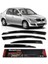 4 Lü Dacia Logan Sport Style Sunplex Cam Rüzgarlığı 1