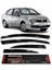 4 Lü Reno Clio Symbol 2008-2012 Sport Style Sunplex Cam Rüzgarlığı 1