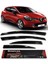 4 Lü Renoult Clio 4 Sport Style Mügen Sunplex Cam Rüzgarlığı 1