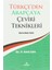 Türkçe'den Arapça'ya Çeviri Teknikleri 1