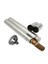 Çelik 2'li Kapaklı Puro Kılıfı ve içki Matarası ps01 1