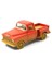 Kırmızı - 1955 Chevy Stepside Pick-up 1:32 Çamurlu Metal Araba 1