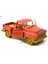 Kırmızı - 1955 Chevy Stepside Pick-up 1:32 Çamurlu Metal Araba 3