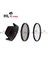 Canon 18-135mm Lens için HLYPro UV Filtre + Polarize Filtre + EW-73B Parasoley 1